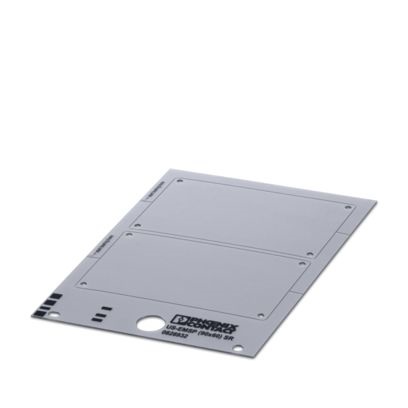 Etichetta verde 12mm per morsettiere
