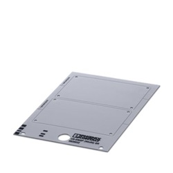 Etichetta verde 12mm per morsettiere