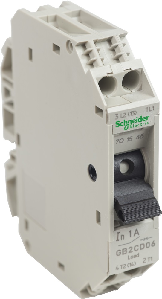 Interruttore Schneider TeSys per circuiti di controllo 1A 1P+N
