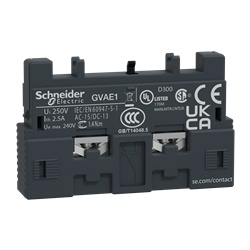 Contatto ausiliario istantaneo TeSys GV - front 1NO/NC -  viti serrafilo