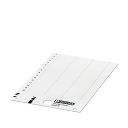 Etichetta gialla UCT-TMF 6mm personalizzabile