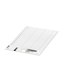 Etichetta gialla UCT-TMF 6mm personalizzabile
