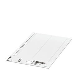 Etichetta rossa 35x9mm unisheet Phoenix Contact