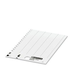 Etichetta rossa UCT-TMF 3,5mm per morsettiere