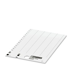 Etichetta rossa UCT-TMF 3,5mm per morsettiere