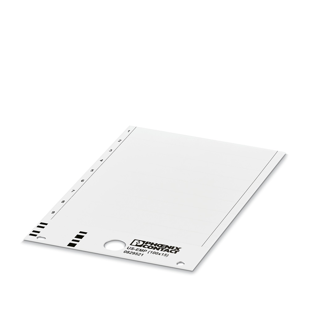 Etichetta personalizzabile 15mm per morsettiere
