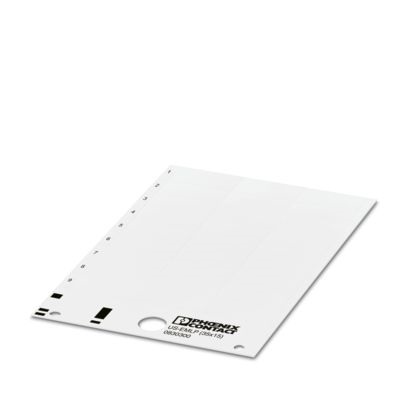 Etichetta personalizzabile 35x28mm per morsettiere