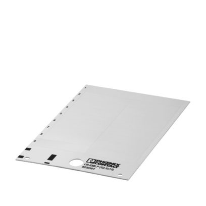 Etichetta gialla 35x28mm per morsettiere