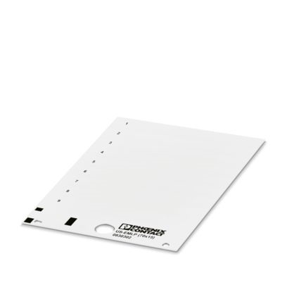 Etichetta personalizzabile 35x46mm per morsettiere