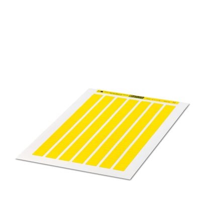 Etichetta gialla 20x8mm per morsettiere