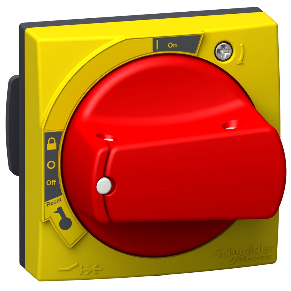 TeSys GV2 & TeSys GV3 & TeSys U - rotary handle - IP65- red