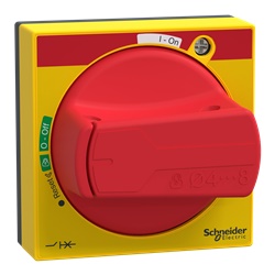 TeSys GV2 & TeSys GV3 & TeSys U - rotary handle - IP65- red