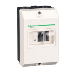 Starter integrato TeSys IP55 montaggio superficiale per interruttori magnetotermici GV2ME protezione motori doppio isolamento