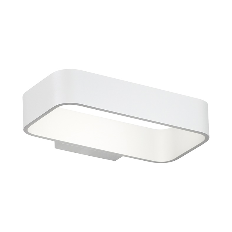 Applique LED 8W bianca 3000K IP54 design moderno per interni ed esterni