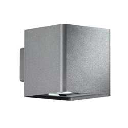 Applique LED da parete 10W antracite IP54 fascio regolabile 30-130° per esterno
