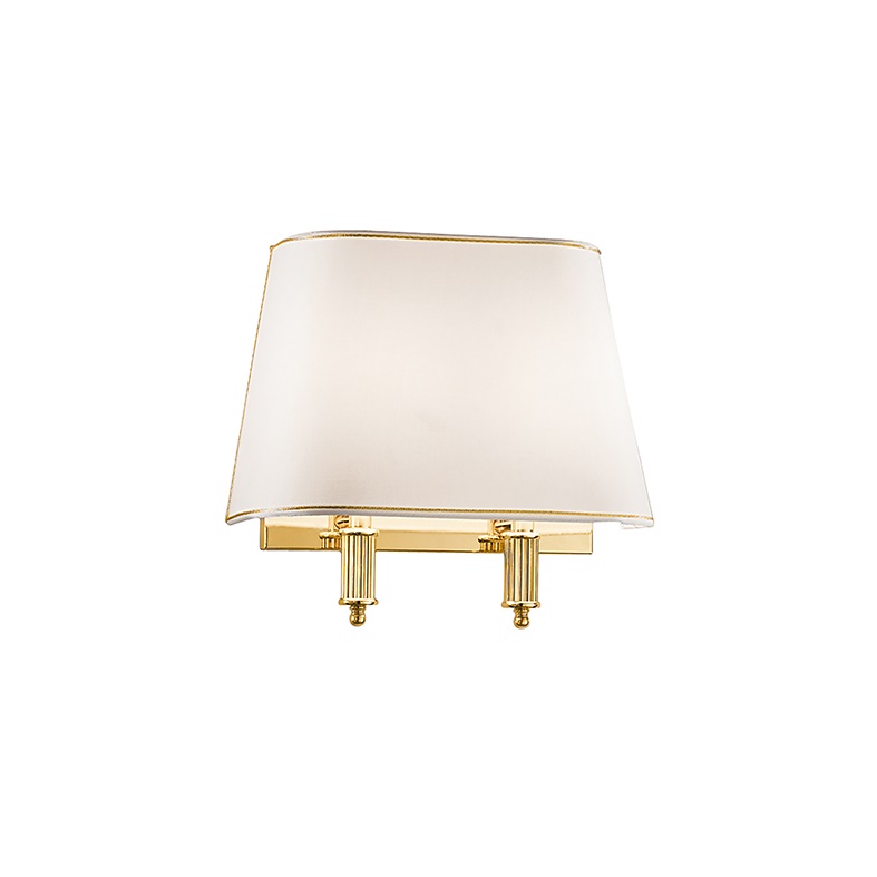 Lampada sospensione e applique ottone oro lucido E27 LED per interni residenziali e hospitality