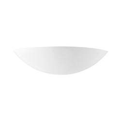 Applique gesso bianco R7S117 IP20 luce indiretta parete interni design semplice