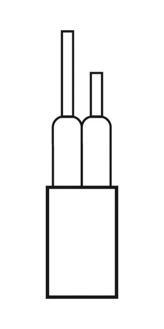 CAVO TONDO MULTIPOLARE 2X0,75 100MT