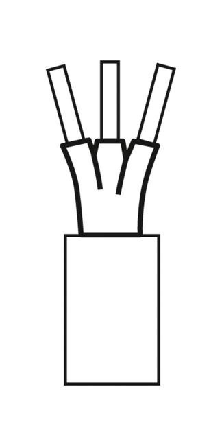 CAVO TONDO MULTIPOLARE 3X0,75 100MT