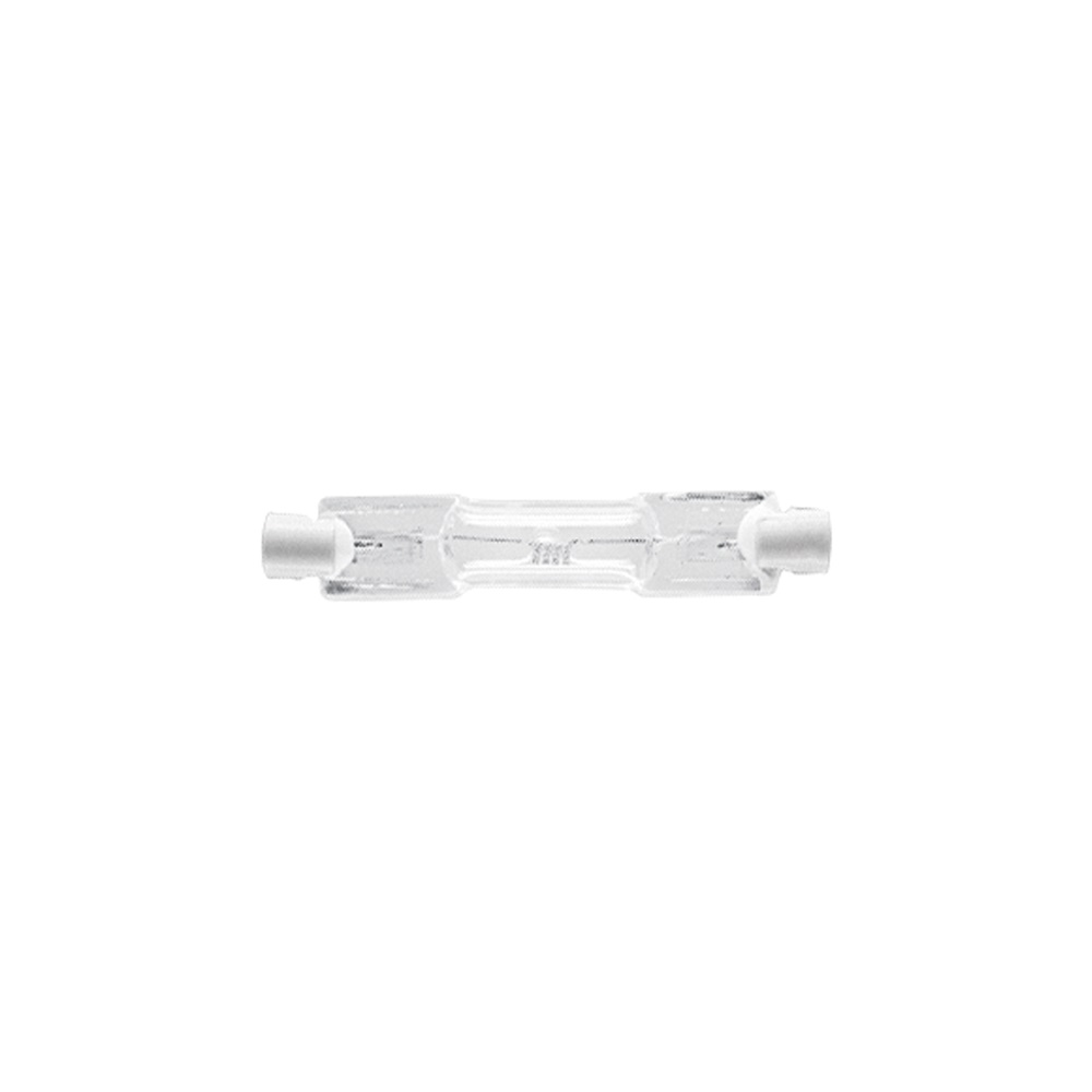Lampadina alogena R7S 78 mm 120W luce intensa direzionale uso professionale e domestico