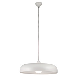 Sospensione bianca E27 IP20 metallo design moderno per interni