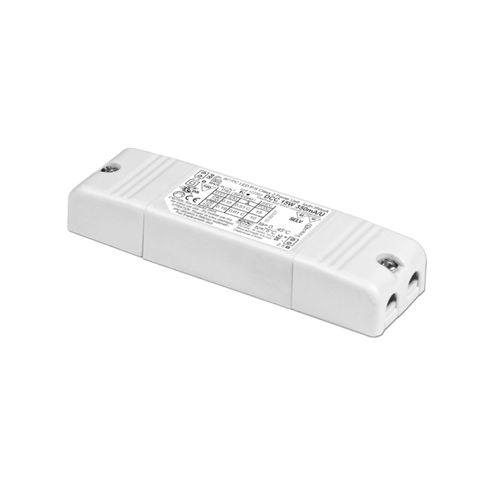 Alimentatore LED compatto 15W 100-240V per illuminazione elettrica efficiente e sicura