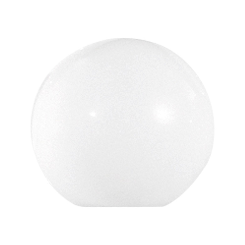 Sfera vetro bianco lucido diametro 115mm diffusore luce per illuminazione tecnica e decorativa
