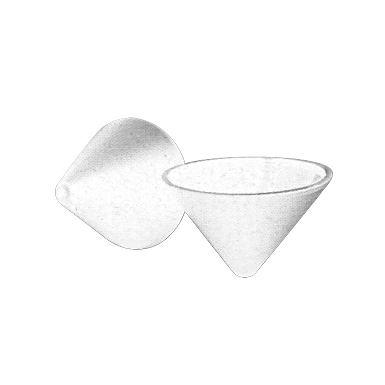 Rosone bianco plastica 110 mm per rifiniture elettriche domestiche e professionali