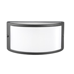 Apparecchio a parete esterno IP54 con attacco E27 alluminio pressofuso resistente UV e corrosione