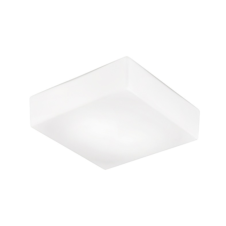 PLAFONIERA IN VETRO A LED