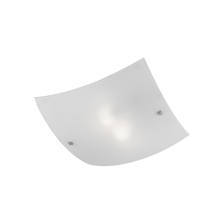 PLAFONIERA VETRO DECORATO