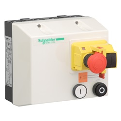 Starter DOL Automatico Schneider Electric LJ7K06Q706, 3P, 0,55 kW, 400 V c.a. serie LJ7, IP657, 165 x 175 x 177mm