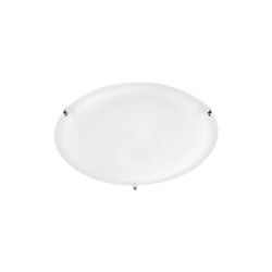 PLAFONIERA VETRO SATINATO