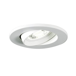 Downlight LED 9W bianco orientabile incasso interno IP20 3000K CRI80