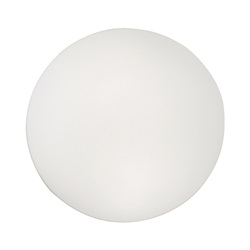 PLAFONIERA IN VETRO SATINATO A LED