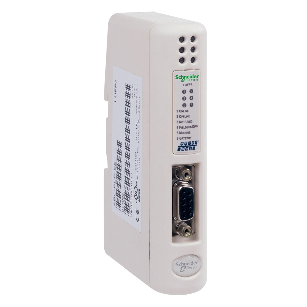 Gateway comunicazione Profibus DP/Modbus - 1 Profibus DP SUB-D9 - 1 RJ45 Modbus