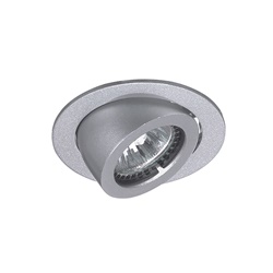Downlight incasso orientabile grigio GU10 IP20 per illuminazione interna residenziale e commerciale