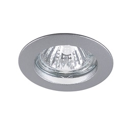 Downlight incasso grigio GU5,3 12V metallo IP20 per ambienti interni
