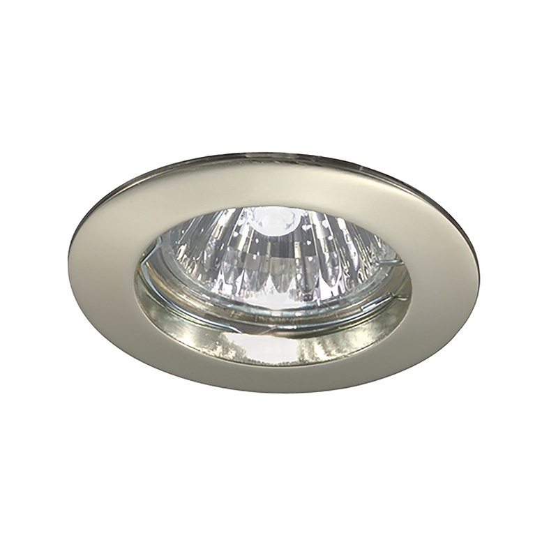 Downlight incasso tondo metallo oro lucido GU5,3 12V IP20 per interni elegante