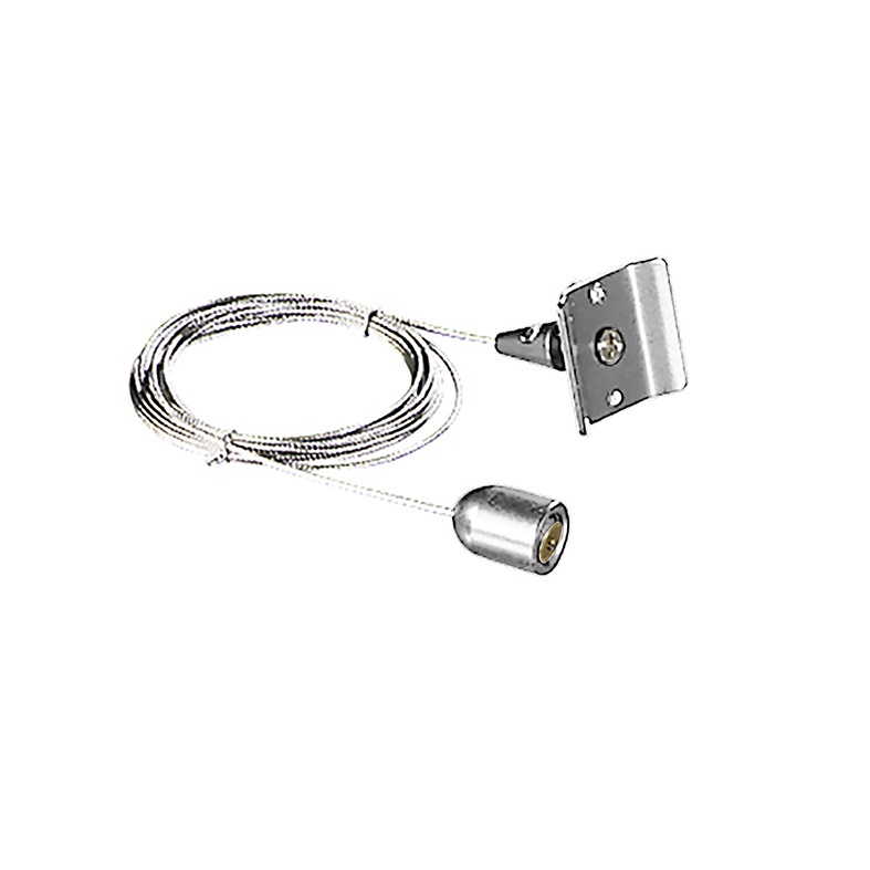 Cavo sospensione grigio 1,5m per apparecchi elettrici fissaggio sicuro e resistente