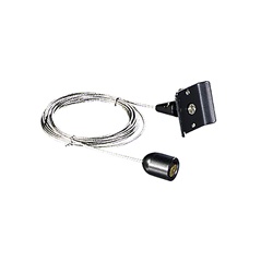 Cavo sospensione nero 1,5m resistente per applicazioni elettriche e illuminazione