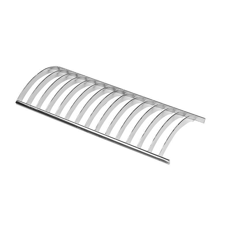 Schermo lamellare metallo ventilato protezione cavi per sistemi cablaggio 168 cm