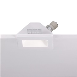 Downlight quadrato in gesso rasato incasso GU10 LED interno design minimalista IP20