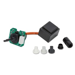 Attenuatore volume AT 40T 40W 100V con commutatore 6 posizioni e relè per impianti audio professionali