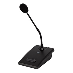 Base microfonica BM 3001 RJ45 collo d’oca flessibile per diffusione sonora professionale