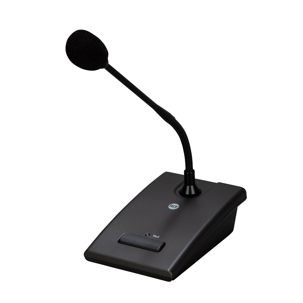 Base microfonica preamplificata BM 3022 con braccio flessibile 300 mm per sistemi amplificazione e interfono professionali