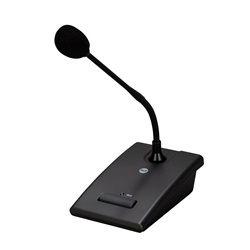 Base microfonica preamplificata BM 3022 con braccio flessibile 300 mm per sistemi amplificazione e interfono professionali