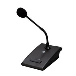 Base microfonica preamplificata BM 3022 con braccio flessibile 300 mm per sistemi amplificazione e interfono professionali