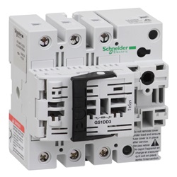 Corpo sezionatore con fusibile GS1 TeSys 3P NFC 32A