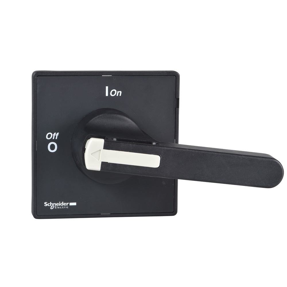 Manovra rotativa nera lunga (max 3 lucch.) per TeSys Vario V3, V4